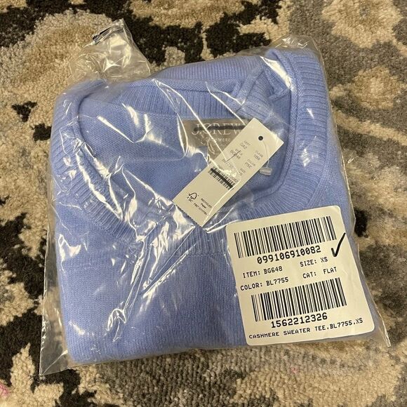 J. Crew Relaxed cashmere T-shirt* - Picture 6 of 6